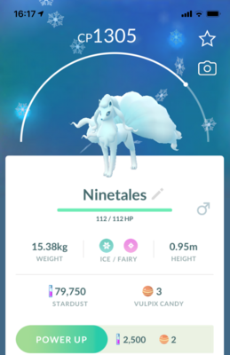 #038 - Alolan Ninetales - Pokemon GO Trade