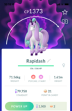 #078 - Galarian Rapidash Lv20 - Pokemon GO Trade