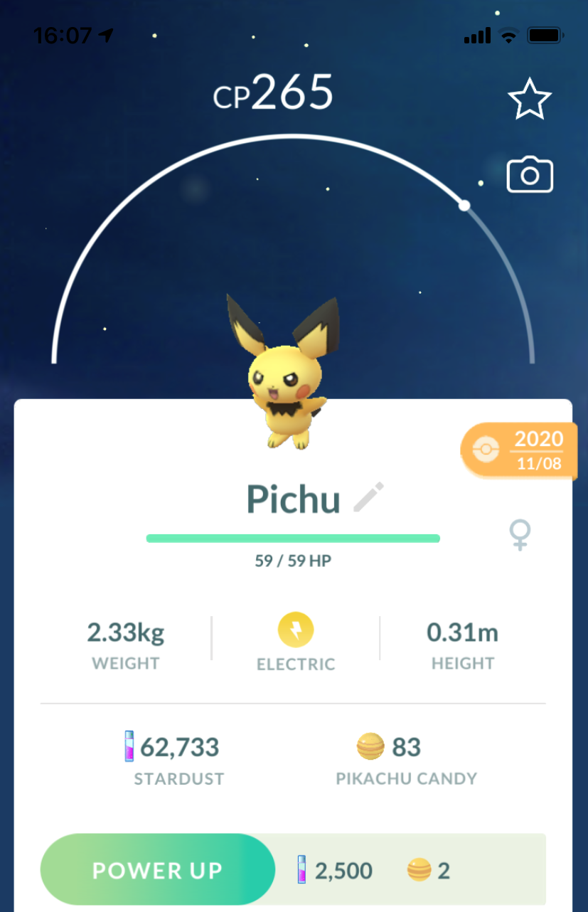 Pichu Trade - Pokemon GO Trade