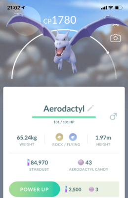Aerodactyl Trade - Pokemon GO Trade