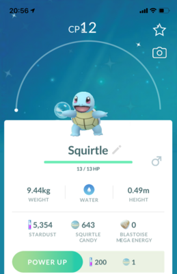 Shiny Squirtle - Pokemon GO Trade