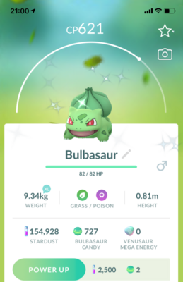 Shiny Bulbasaur Trade - Pokemon GO Trade