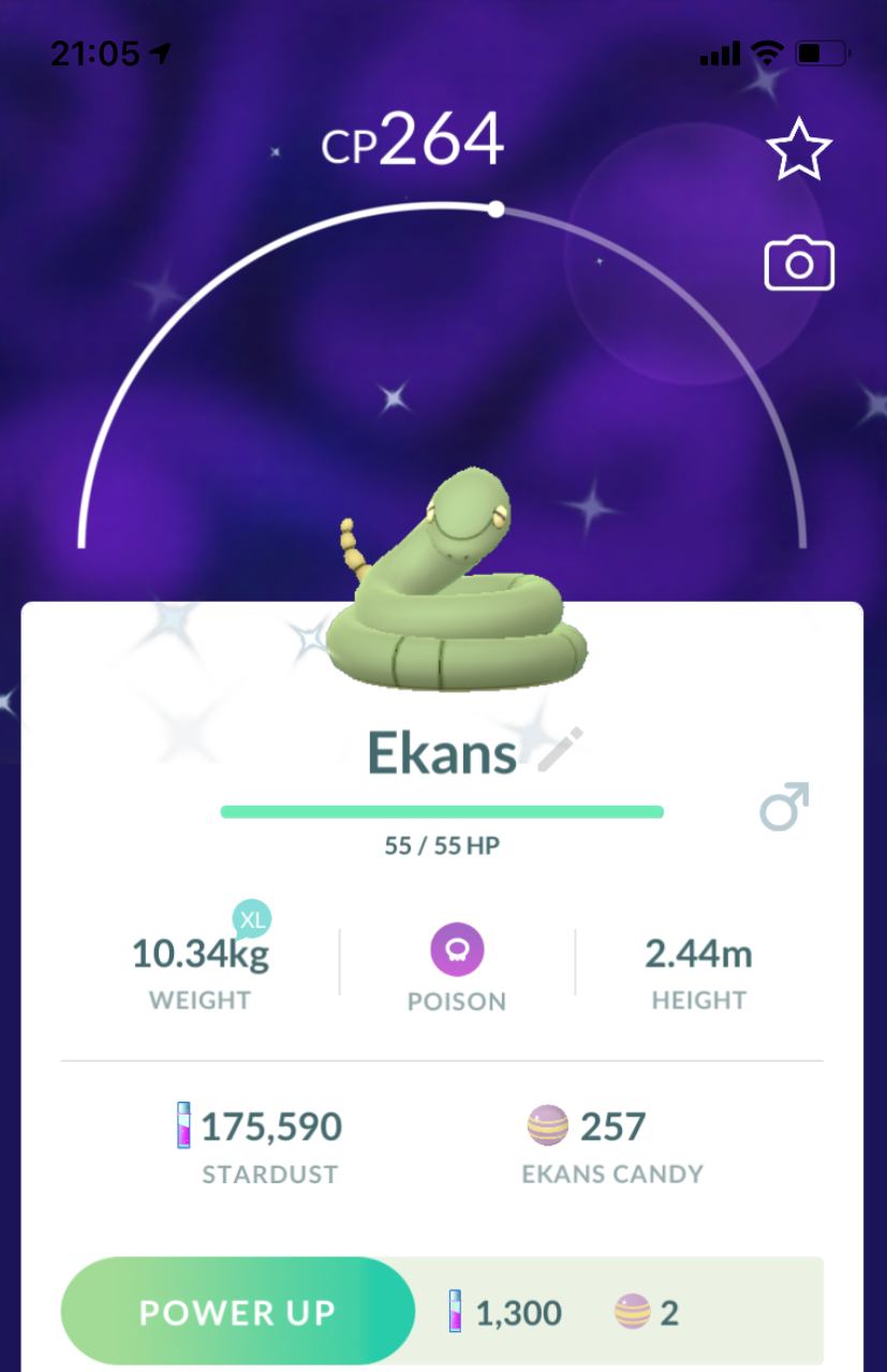 Shiny Ekans - Pokemon GO Trade