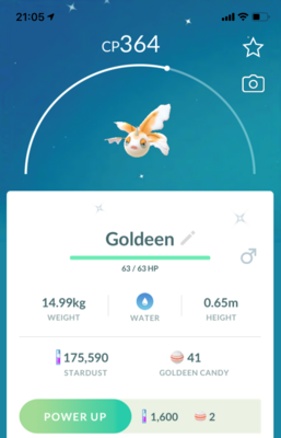 Shiny Goldeen - Pokemon GO Trade