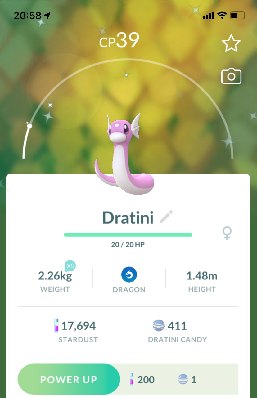 Shiny Dratini - Pokemon GO Trade