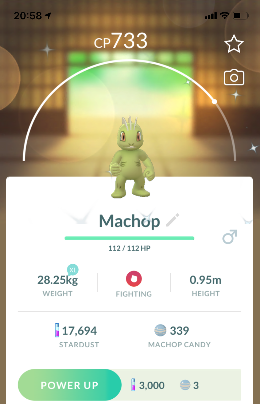 Shiny Machop - Pokemon GO Trade