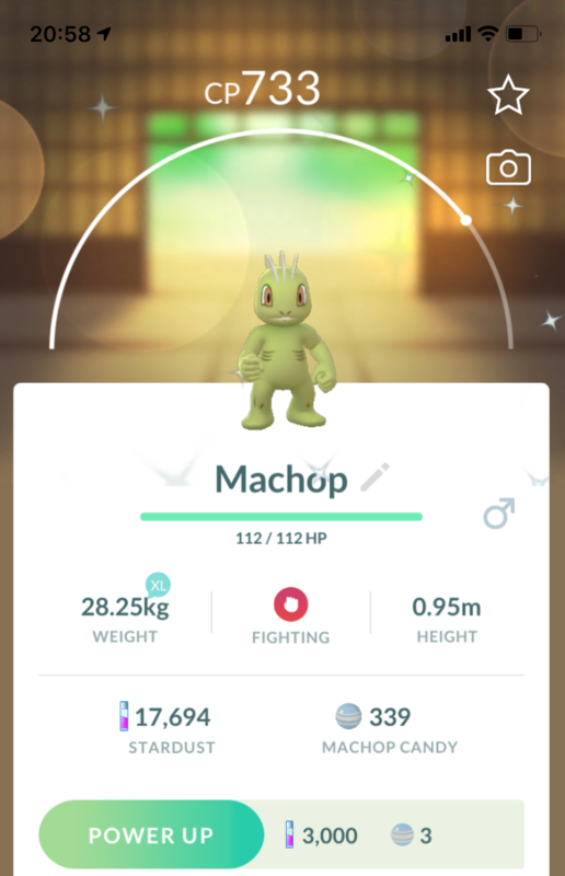 #066 - Shiny Machop - Pokemon GO Trade