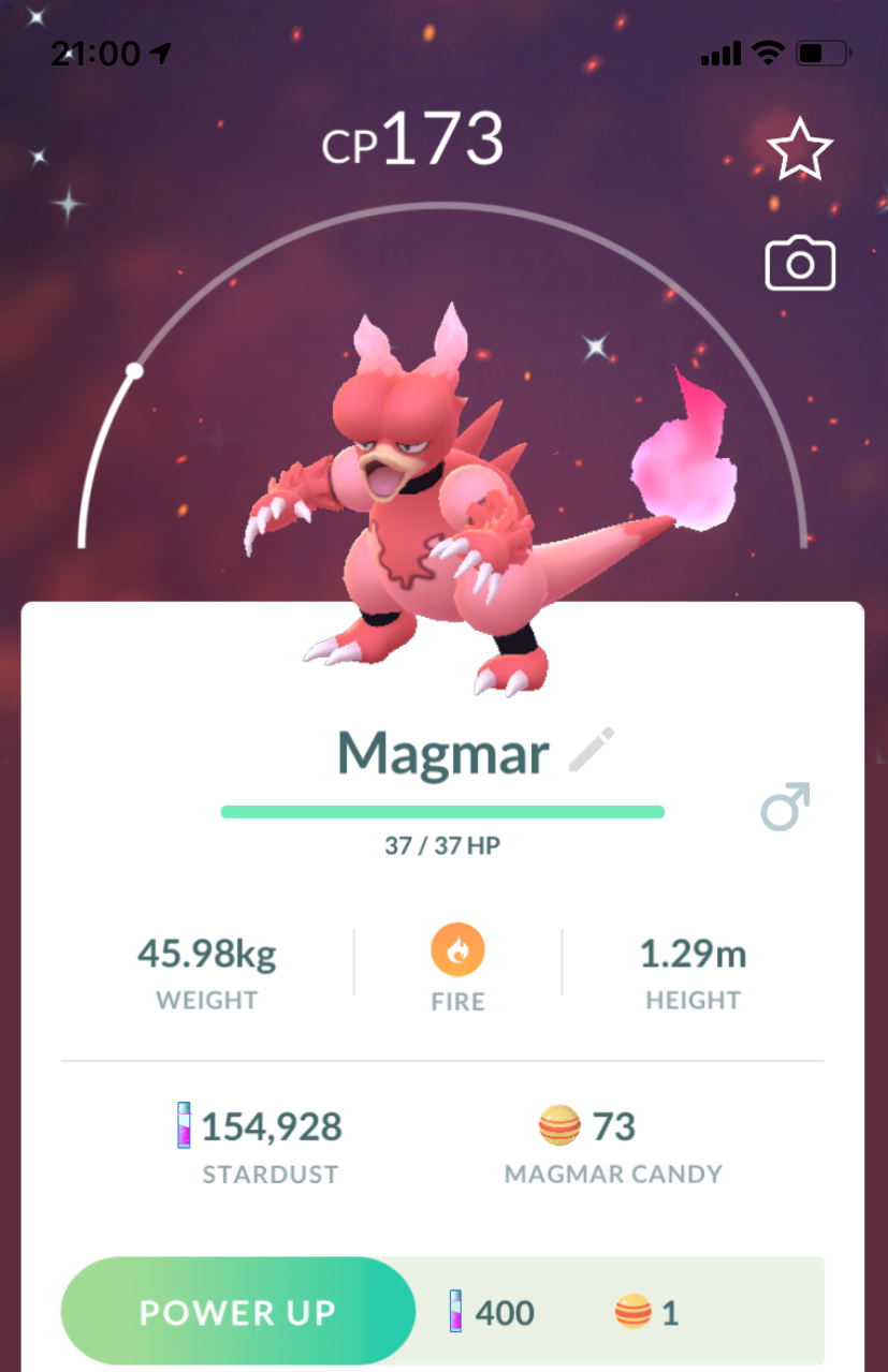 Shiny Magmar - Pokemon GO Trade