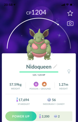 Shiny Nidoqueen - Pokemon GO Trade