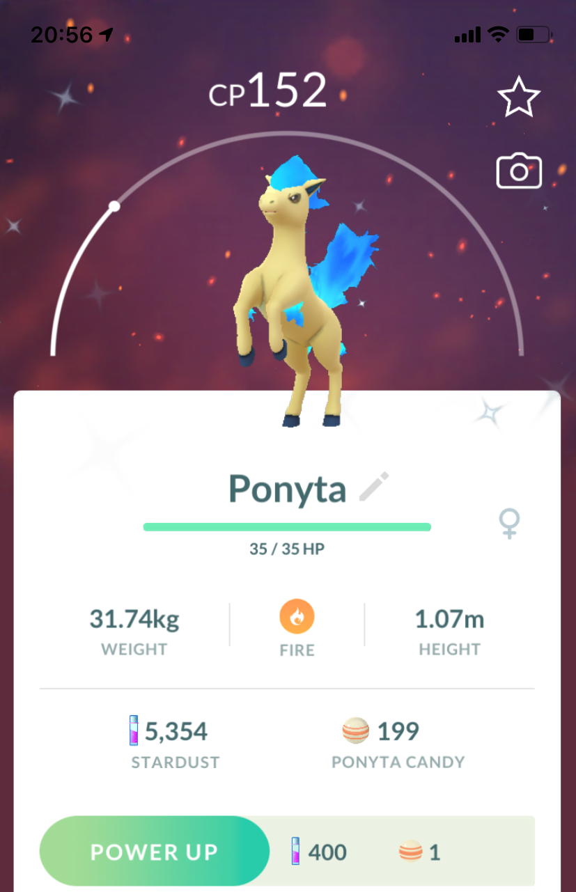 Shiny Ponyta - Pokemon GO Trade