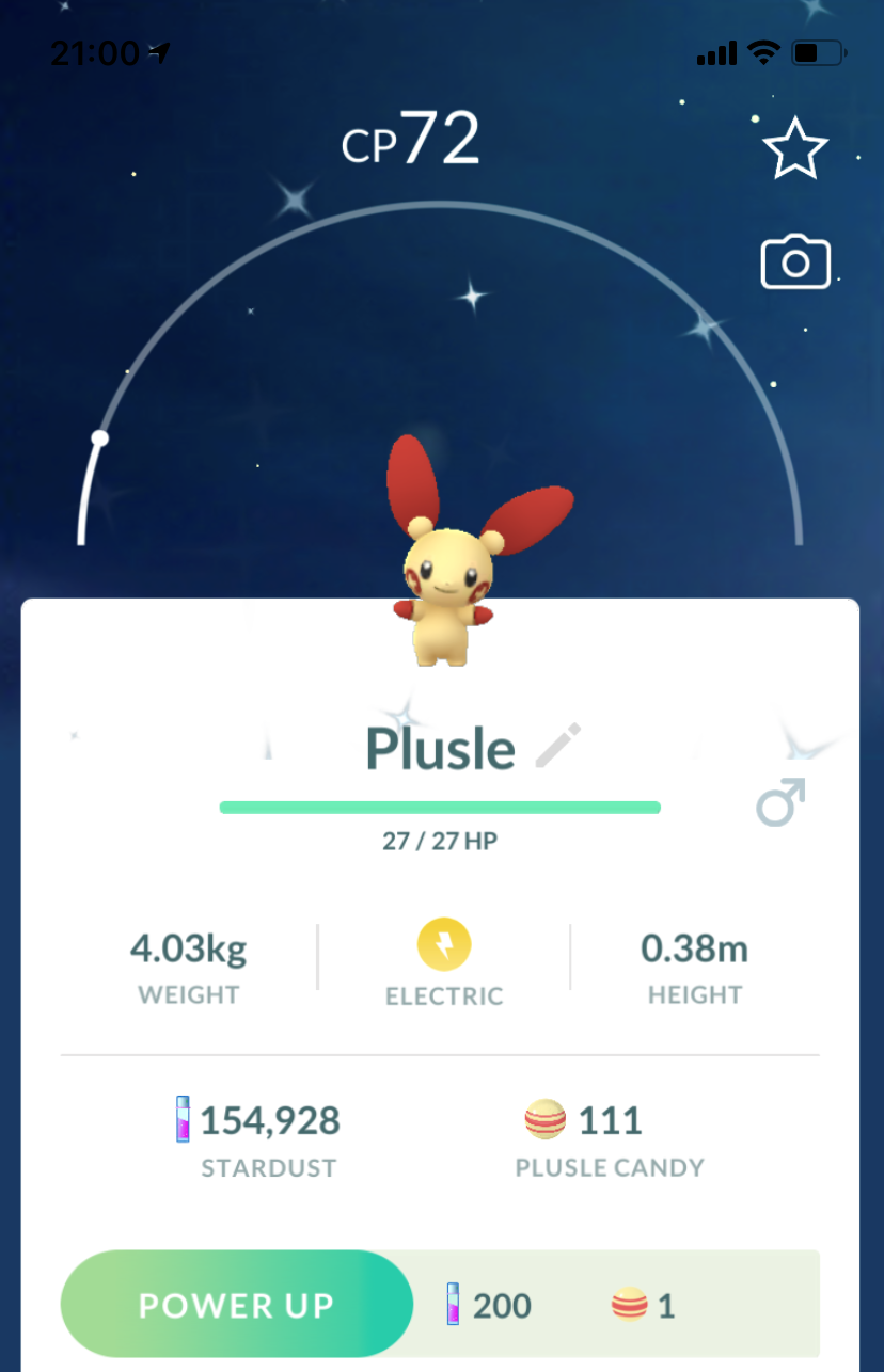 Shiny Plusle - Pokemon GO Trade