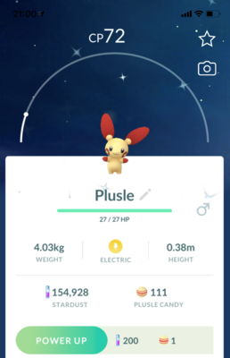 #311 - Shiny Plusle - Pokemon GO Trade