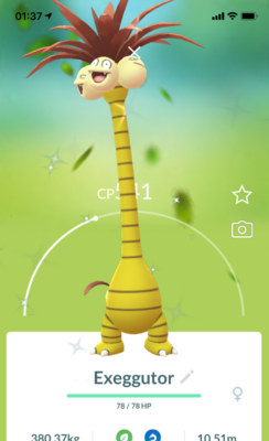 Shiny Alolan Exeggutor - Pokemon GO Trade