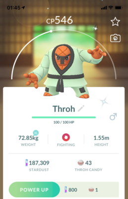 Shiny Throh - Pokemon GO Trade
