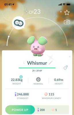 Shiny Whismur - Pokemon GO Trade