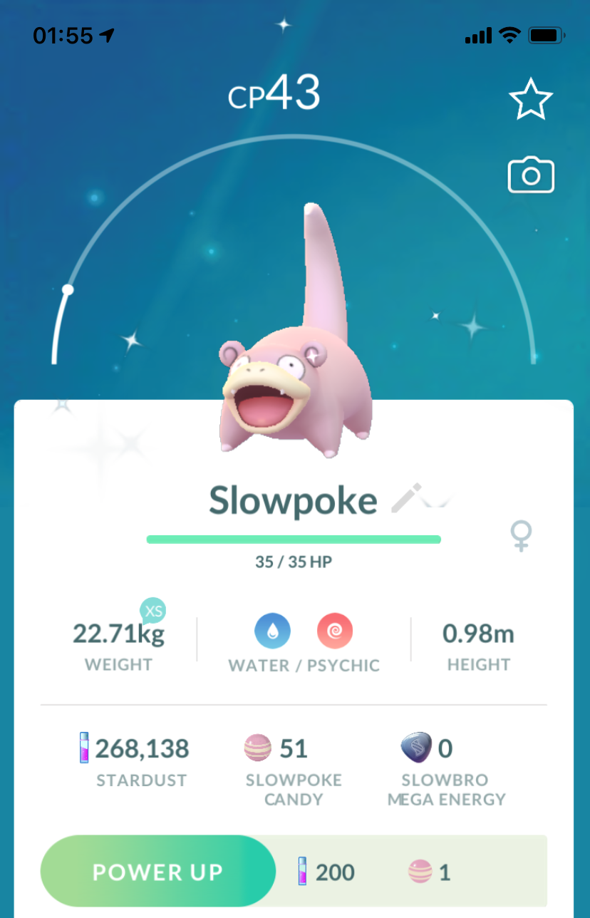 Shiny Slowpoke - Pokemon GO Trade