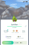 #246 - Shiny Larvitar - Pokemon GO Trade