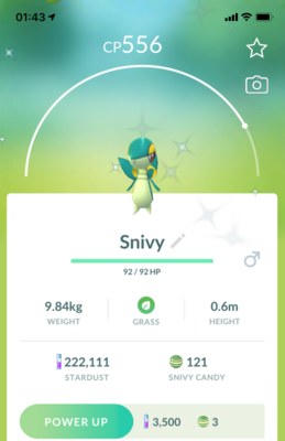 Shiny Snivy - Pokemon GO Trade