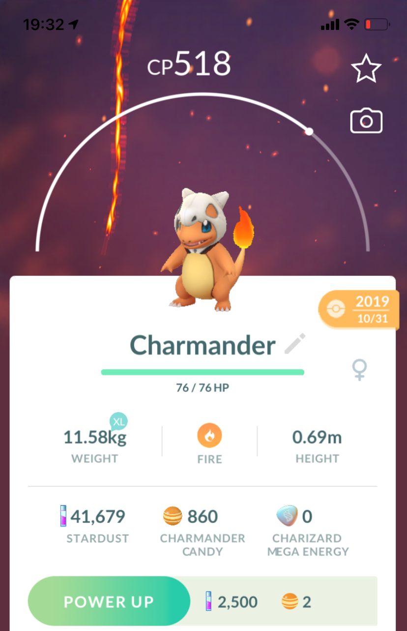 Charmander Halloween Costumes 2019 (Guaranteed Lucky) - Pokemon GO Trade