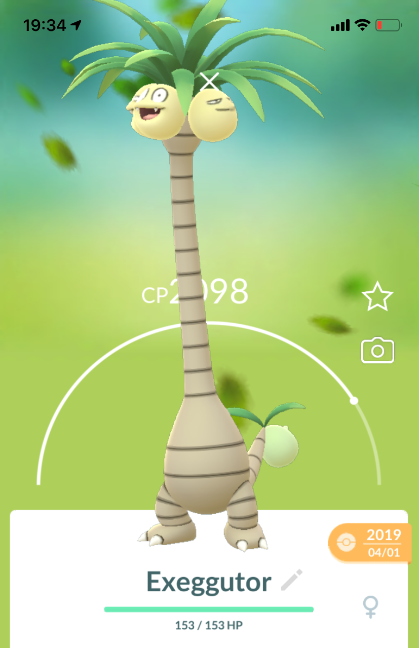 Alolan Exeggutor - Pokemon GO Trade