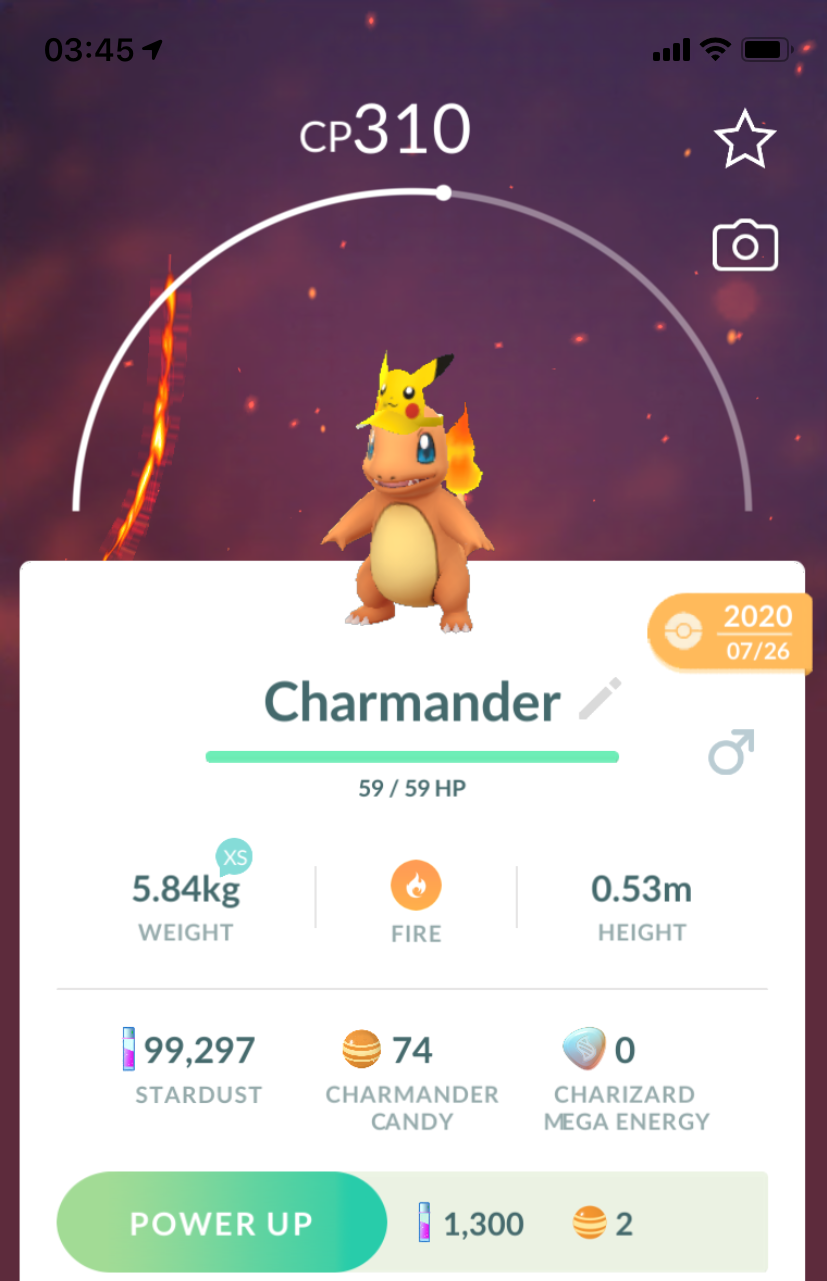 Charmander Visor GO Fest 2020 - Pokemon GO Trade