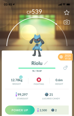 Riolu Trade - Pokemon GO Trade