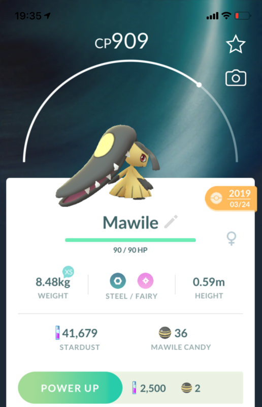 #303 - Mawile - Pokemon GO Trade