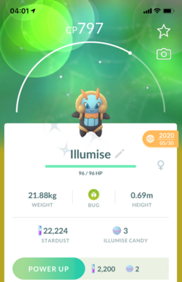 Shiny Illumise - Pokemon GO Trade