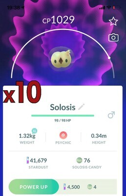 Solosis [x10] - Pokemon GO Trade