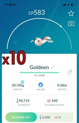 Goldeen [x10] - Pokemon GO Trade