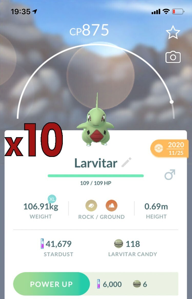 Larvitar Trades [x10] - Pokemon GO Trade