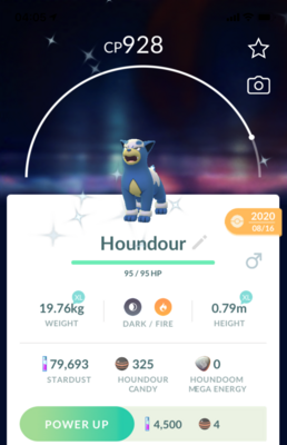 Shiny Houndour - Pokemon GO Trade