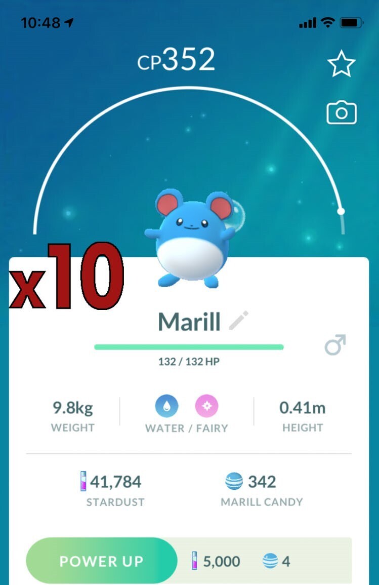 Marill Trades [x10] - Pokemon GO Trade