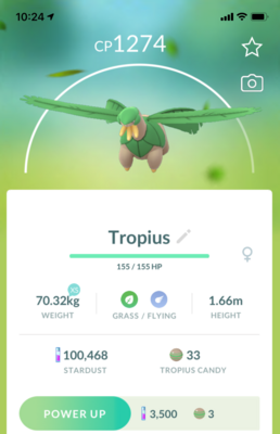 Tropius Trade - Pokemon GO Trade