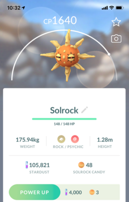 Solrock Trade - Pokemon GO Trade