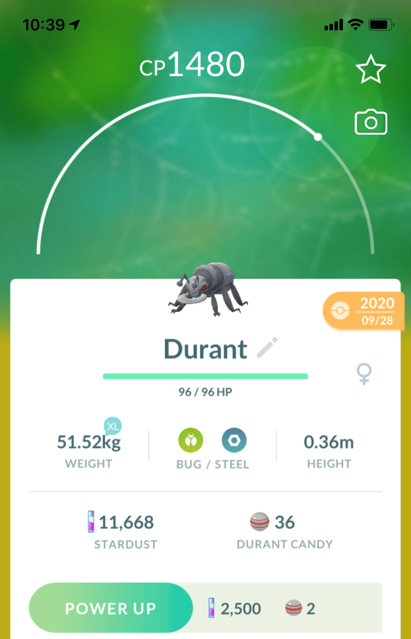 Durant Trade - Pokemon GO Trade