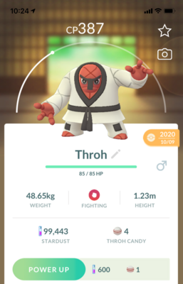 Throh - Pokemon GO Trade