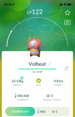 Volbeat Trade - Pokemon GO Trade