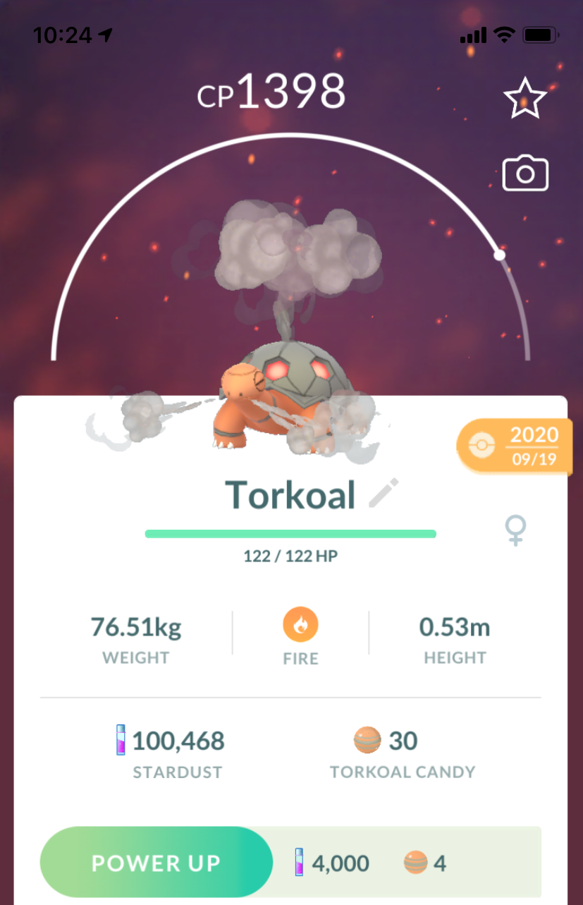Torkoal Trade - Pokemon GO Trade