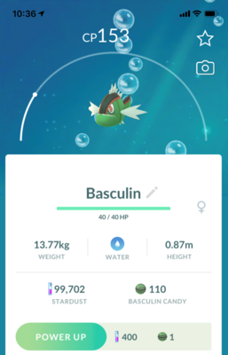 Basculin Red Striped - Pokemon GO Trade