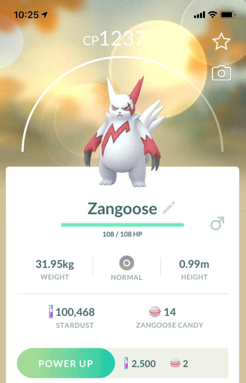 Zangoose Trade - Pokemon GO Trade