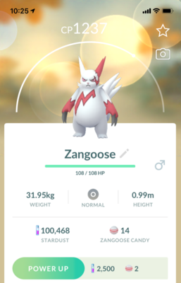 Zangoose Trade - Pokemon GO Trade