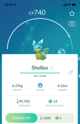 Shellos East Sea - Pokemon GO Trade