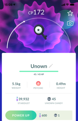 Unown Q - Pokemon GO Trade