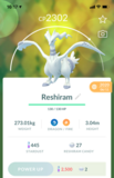 #643 - Reshiram Lv20 - Pokemon GO Trade