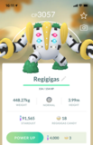 #486 - Regigigas Lv25 Random Hidden Power Type - Pokemon GO Trade