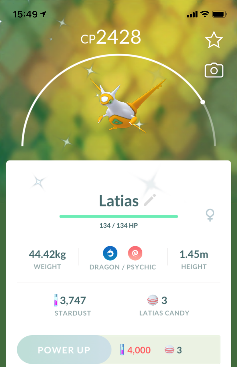 Shiny Latias - Pokemon GO Trade