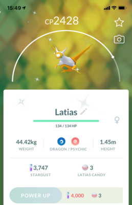 Shiny Latias - Pokemon GO Trade
