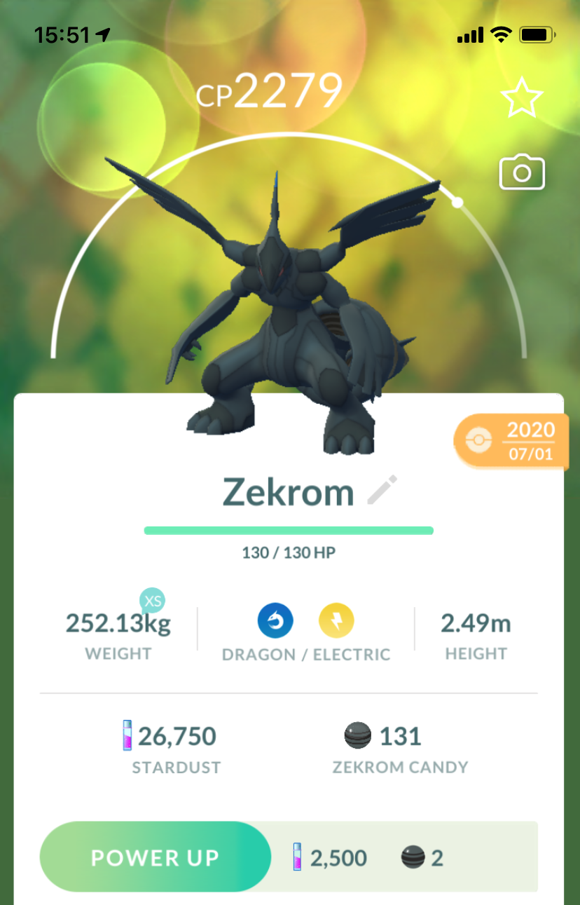 Zekrom Trade - Pokemon GO Trade