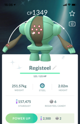 #379 - Shiny Registeel - Pokemon GO Trade